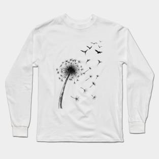 The Dancing Dandelion | Positivity Long Sleeve T-Shirt